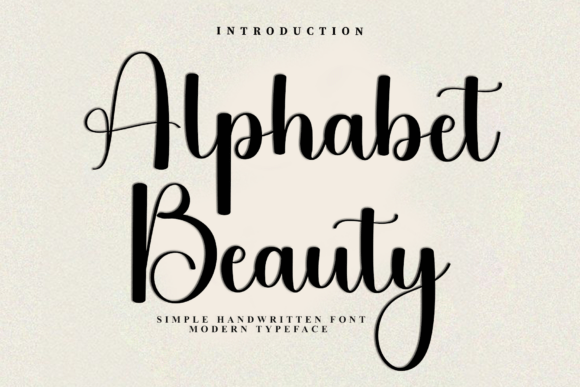 Alphabet Beauty: A Handwritten Font That Elevates Modern Branding
