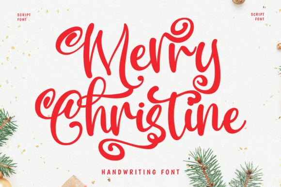 Bringing Holiday Cheer to Branding with the Merry Christine Font