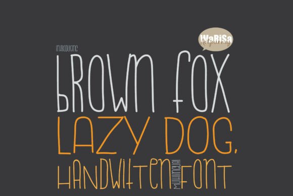 Brown Fox Lazy Dog Font: A Designer’s Go-To for Minimalist Branding