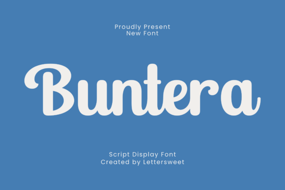 Buntera Font: A Friendly Touch for Your Business Branding