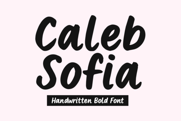 Caleb Sofia: A Bold Script Font for Energetic Brand Identities