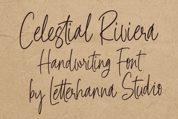 Celestial Riviera: A Bold Script Font for Modern Editorial Design