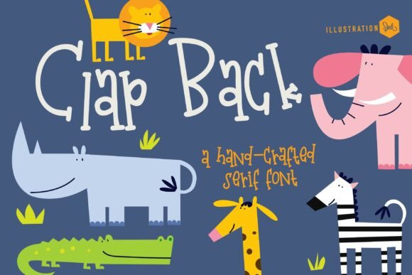Clap Back: A Cheerful Serif for Playful, Personable Editorial Design