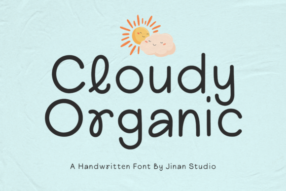 Cloudy Organic: A Sweet, Playful Font That Elevates Small Business Branding
