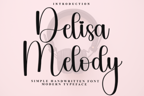 Delisa Melody: A Festive Typeface That Elevates Small Business Branding