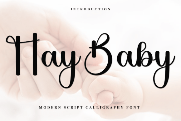 Hay Baby Font: A Festive Touch for Your Small Business Branding