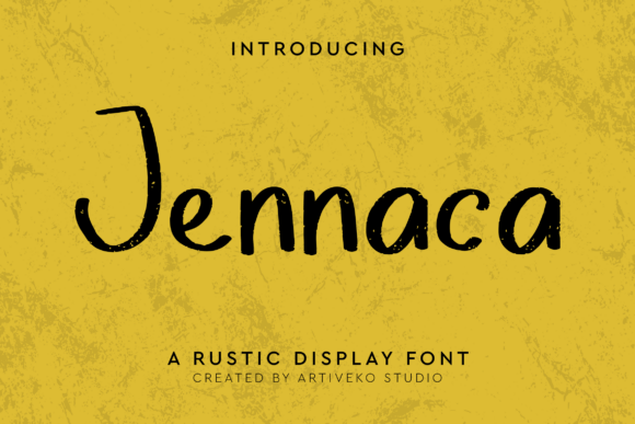Jennaca: A Stylish Script Font for Modern Marketing and Digital Design