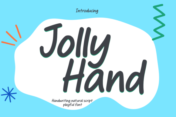 Jollihand: A Cheerful Script Font for Consistent Branding