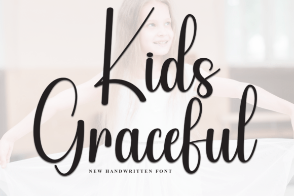 Kids Graceful: A Stylish Script Font for Small Business Branding