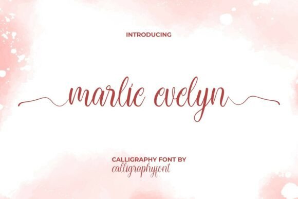 Marlie Evelyn: A Handcrafted Font That Brings Personality to Branding