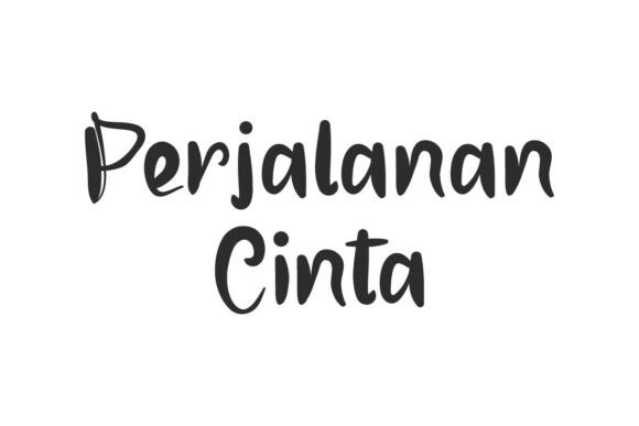 Perjalanancinta: A Handwritten Font That Brings Personality to Web Design