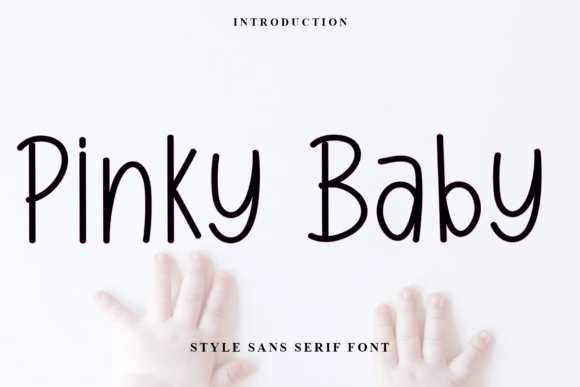Pinky Baby: A Festive Typeface for Joyful Brand Designs