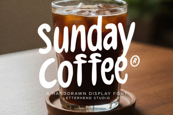 Sunday Coffee Font: A Cheerful Typeface for Small Business Branding