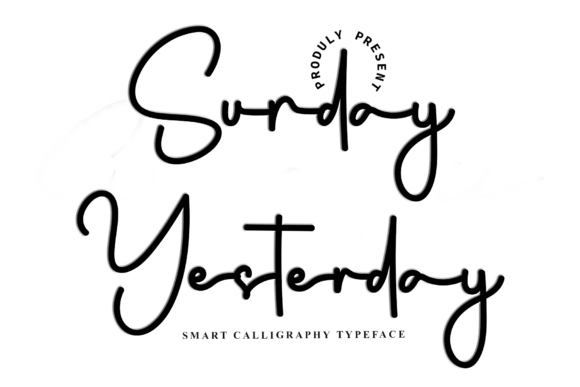 Sunday Yesterday: A Timeless Handwritten Font for Modern Marketers