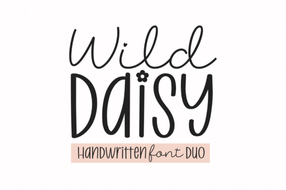 Wild Daisy Duo: A Playful Script Font for Modern Web Design Projects